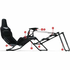 Next Level Racing Formula Lite Pro Simulation Cockpit - For Gaming - Mesh