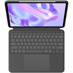 Logitech Combo Touch 键盘/机套 用于 27.9 cm (11") Apple 平板 - 中文 键盘 - 灰 - 防刮, 耐刮擦 - 铝, 布料 Body - 254.1 毫米 高度 x 189.4 毫米 宽度 x 13.5