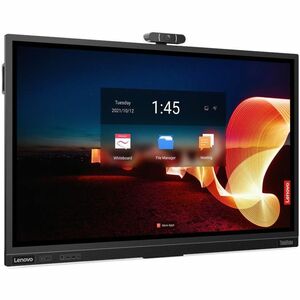 Lenovo ThinkVision T65 165.1 cm (65") 4K UHD LCD Collaboration Display - ARM Cortex A73 - 4 GB - Infrared (IrDA) - Touchsc