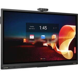 Lenovo ThinkVision T65 165.1 cm (65") 4K UHD LCD Collaboration Display - Cortex A73 - 4 GB - Infrared (IrDA) - Touchscreen