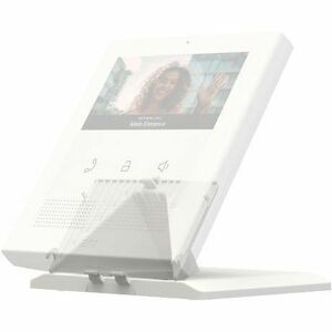 2N Video Phone Stand - Desk, Table, Shelf - Plastic - For Video Door Phone Indoor Station - Compact, Anti-slip, Easy to In