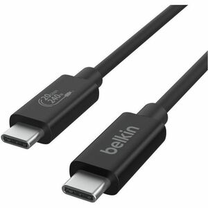 Belkin Connect 2 m USB4 A/V/Power/Data Transfer Cable - Cable for USB Device, Monitor - First End: 1 x USB4 Thunderbolt 4 