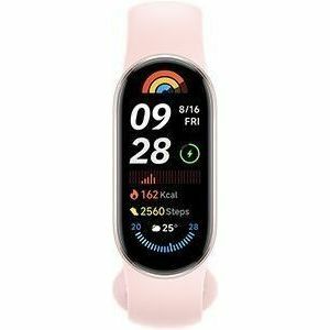 Xiaomi Band 9 Smart Band - Mystic Rose Body Color - Aluminium Alloy Case Material - Thermoplastic Polyurethane (TPU) Band 