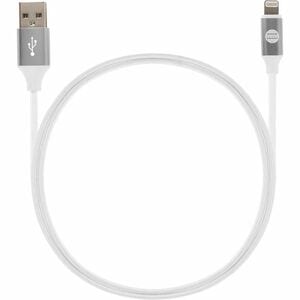 Our Pure Planet USB-A to Lightning cable, 1.2m/4ft. Cable length: 1.2 m, Connector 1: Lightning, Connector 2: USB A. Input