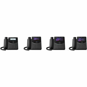 Cisco 9871 IP Phone - Corded - Corded/Cordless - Bluetooth, Wi-Fi - Desktop, Wall Mountable - Carbon Black - VoIP - 12.7 c