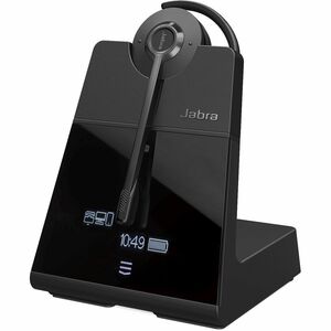 Jabra Engage 65 SE Headset - Stereo - Wireless - DECT - 328.1 ft - 40 Hz to 16 kHz - Over-the-ear, Earbud - Monaural - Ope