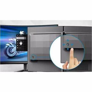 Monitor LED da gioco Evnia 34M2C3500L 863,6 mm (34") Class WQHD Schermo curvo - 21:9 - Antracite - 86,4 cm (34") Viewable 
