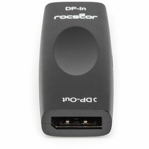Rocstor TrueReach 8K/4K DisplayPort 1.4 Extender Repeater Max 65ft (20m) - 65.62 ft Extended Range - Black