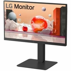 LG 24BA650-B 24" Class Full HD LCD Monitor - 16:9 - Matte Black - 23.8" Viewable - In-plane Switching (IPS) Technology - 1
