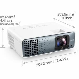 BenQ TK710STi 3D Short Throw DLP Projector - 16:9 - White - High Dynamic Range (HDR) - 3840 x 2160 - Front - 2160p - 20000