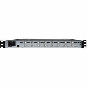 Tripp Lite series B030-DP16-17D LCD Rack Console KVM Switch - Metal - Black - TAA Compliant - 16 Computer(s) - 43.2 cm (17