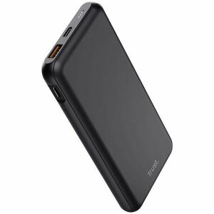 Trust Redoh Power Bank - Black - For Smartphone, Tablet PC - Lithium Ion (Li-Ion) Polymer - 10000 mAh - 18 A - 3.7 V DC Ou