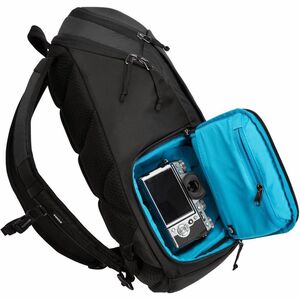 Thule EnRoute TECB120 Carrying Case (Backpack) for 13" Camera - Black - Nylon Body - Shoulder Strap, Trolley Strap - 18.9"