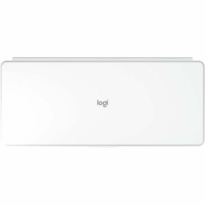 Logitech Keys-To-Go 2 键盘 - 无线 连接 - 中文 - 珍珠白 - 剪刀 按键开关 - 蓝牙 音量控制, 媒体播放器 热键 - Android 12, 铬操作系统, Windows 10 - 平板, 智能电话, 笔记本电