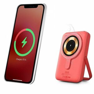 Urban Factory Power Bank - Coral - For Smartphone - 10000 mAh - 4.50 A, 3 A, 1.67 A, 2.22 A, 2 A, 1.50 A - 5 V DC, 9 V DC,