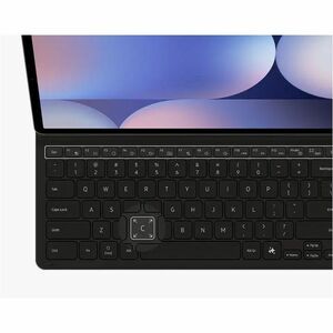 Housse/Clavier Samsung Book Cover Samsung Galaxy Tab S10+, Galaxy Tab S9+ Tablette - Français Clavier - Noir - 188,4 mm Ha