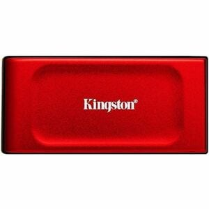 Kingston Tragbar Solid State-Laufwerk - Extern - 2 TB - Rot - Speichersystem Unterstütztes Gerät - USB 3.2 (Gen 2) - 1050 