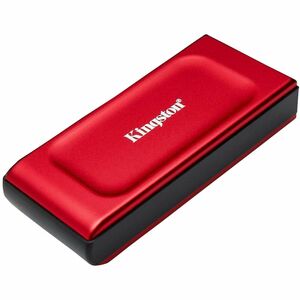 Kingston XS1000 1 TB Portable Solid State Drive - External - Red - USB 3.2 (Gen 2) - 1050 MB/s Maximum Read Transfer Rate