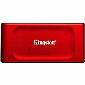 Kingston XS1000 2 TB Portable Solid State Drive - External - Red - Storage System Device Supported - USB 3.2 (Gen 2) - 105