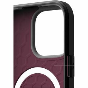 Urban Armor Gear Civilian Carrying Case Apple iPhone 16 Pro Max Smartphone - Bordeaux - Shock Absorbing, Impact Resistant,
