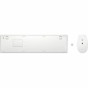 HP 655 Keyboard & Mouse - Hungarian - USB Type A Plunger Wireless RF 2.40 GHz Keyboard - Keyboard/Keypad Color: White - US