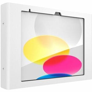 Compulocks iPad 10th-11th (A16) Gen Swell Enclosure Mast Counter Stand - White - iPad 10th-11th (A16) Gen Swell Enclosure 