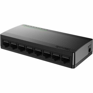 Tenda 8-Port Gigabit Ethernet Switch - 8 Ports - Gigabit Ethernet - 10/100/1000Base-T - 2 Layer Supported - Twisted Pair -