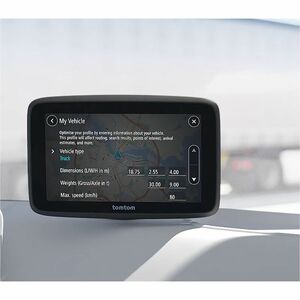 TomTom GO PROFESSIONAL 620 Automobile Portable GPS Navigator - Refurbished - Mountable - 15.2 cm (6") - Touchscreen - Micr