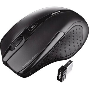 CHERRY DW 5100 Teclado e rato - Suíço - 1 - USB Sem fios RF - 105 Chave - Keyboard/Keypad Color: Preto - USB Sem fios RF -