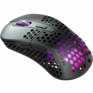 CHERRY XTRFY M4 Rato para jogos - Frequência de rádio - USB tipo A - Ótico - Preto - Sem fios - 2.40 GHz - Recarregável - 
