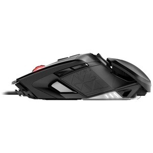 CHERRY MC 9620 Rato para jogos - USB tipo A - Ótico - 9 Taste(n) - Preto - 1 - Cabo - 12000 dpi - Roda de deslocação - Sim