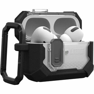 Urban Armor Gear Plasma Rugged Charging Case Apple AirPods Pro (2nd Generation) - Black - Impact Resistant, Shock Resistan