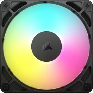 Corsair RS120 ARGB 120mm PWM Fan - 1 Pack - 4.72" Maximum Fan Diameter - 1 x Fan(s) - 7.28 CFM Maximum Airflow - 2100 rpm 