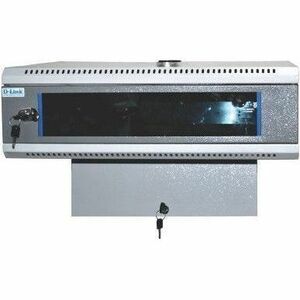 D-Link 2U Wall Mountable Enclosed Cabinet Rack Mount Enclosure for DVR, Storage - 48.26 cm (19") Rack Width x 27 cm (10.63