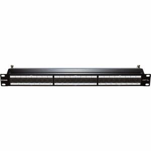 D-Link 24 Port(s) Network Patch Panel - Category 6a - 24 x RJ-45 - 19" Wide - Rack-mountable