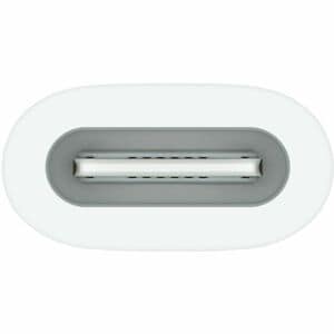 Apple Data Transfer Adapter - 1 x Lightning - Female - 1 x USB Type C - Female - White