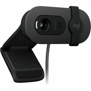 Logitech BRIO 105 Webcam - 2 Megapixel - 30 fps - Graphite - USB Type A - 1920 x 1080 Video - CMOS Sensor - Fixed Focus - 