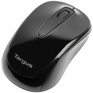 Targus AMW600 Mouse - Radio Frequency - USB - Optical - Black - Wireless - 2.40 GHz - 1600 dpi - 1 x AA Battery Supported