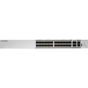 Fortinet FortiSwitch 1024E Manageable Ethernet Switch - 10 Gigabit Ethernet, 100 Gigabit Ethernet, 40 Gigabit Ethernet - 1