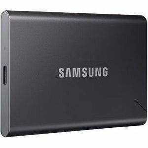 Samsung T7 4 TB Portable Solid State Drive - External - Grey - USB 3.2 (Gen 2) Type C - 256-bit AES Encryption Standard