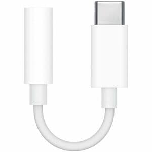 Apple Audio Adapter - 1 x Usb Type C - Male - 1 x Mini-phone Audio - Female