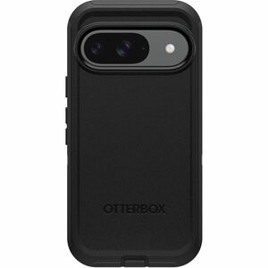 OtterBox Defender Rugged Carrying Case (Holster) Google Pixel 9 Pro, Pixel 9 Smartphone - Black - Drop Resistant, Scrape R