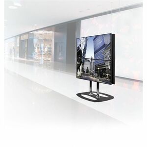 B-Tech Base - Large - 70 kg Load Capacity - 890 mm Width x 850 mm Depth x 12 mm Height - Steel - Black - Heavy Duty, Frees