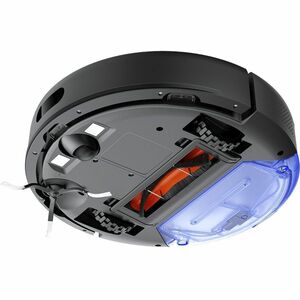 Xiaomi D106 Cordless Robot Vacuum Cleaner - Black - 900 mL Dust Capacity - 270 mL Water Tank Capacity - Wet Surface, Dry S