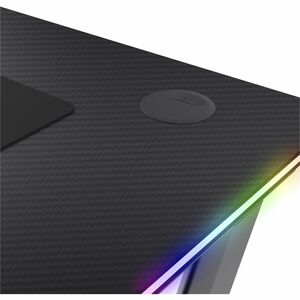 Trust Luminus Gaming-Tisch - Schwarz Rechteck Top x 1200 mm Table Top Width x 600 mm Tischplatte Tiefe - 740 mm Höhe - Spi