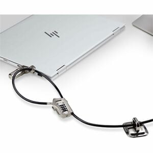 StarTech.com Laptop/Desktop & Peripheral Lock Kit, 9.8ft (3m) Steel Cable, Theft-Deterring Security Lock, K-Slot, For 3x D