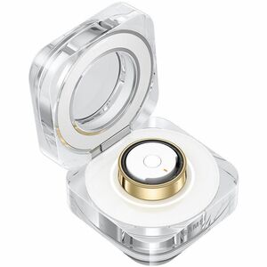 Samsung Galaxy Ring, Size 11, Titanium Gold - Android - Accelerometer, PPG Sensor, Temperature Sensor - Sleep Quality, Hea