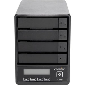 Rocstor Rocpro U35 RAID Storage Unit - 4 x HDD Supported - 72 TB Supported HDD Capacity - Serial ATA/600 - 0 x SSD Support