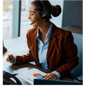 Yealink WH64 Headset - Microsoft Teams Certification - Stereo - Wireless - Bluetooth/DECT - 492.1 ft (150 m) - 20 Hz to 20