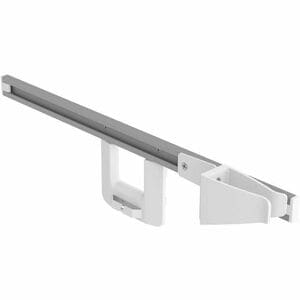 Ergotron Corded Scanner Holder, Horizontal T-Slot Mount - Horizontal - White